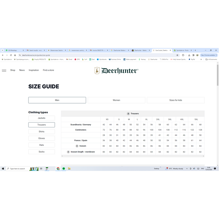 Deerhunter Muflon Light Trousers - Art Green