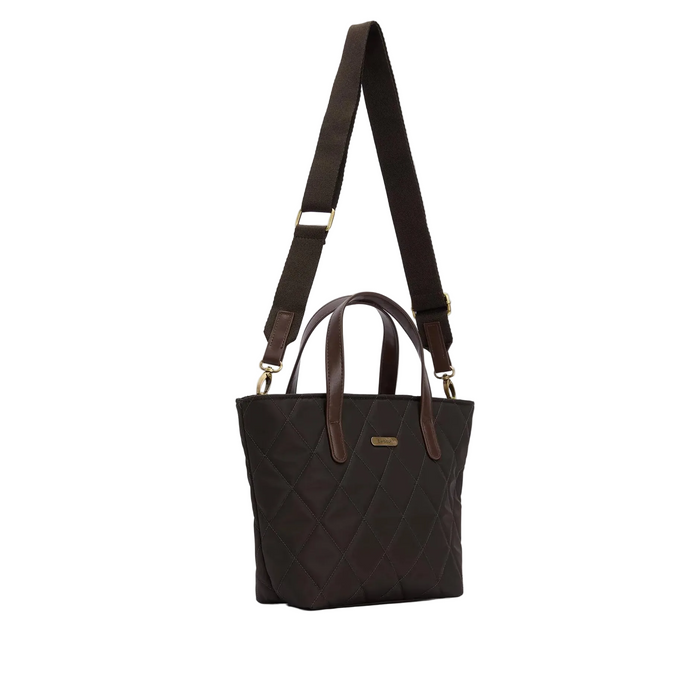 Barbour Mini Quilt Tote Bag  - Olive