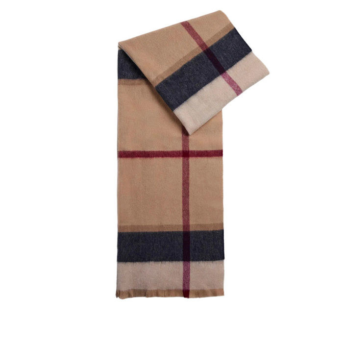 Barbour Rosefield Tartan Scarf - Hessian Tartan