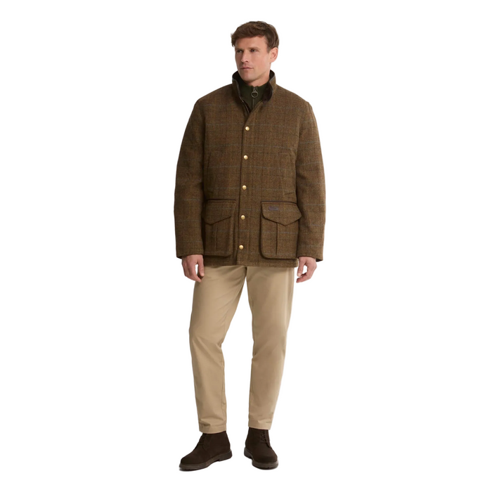 Barbour Hereford Tweed -  Moss Green