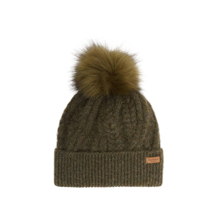 Barbour Elsdon Beanie Hat - Olive