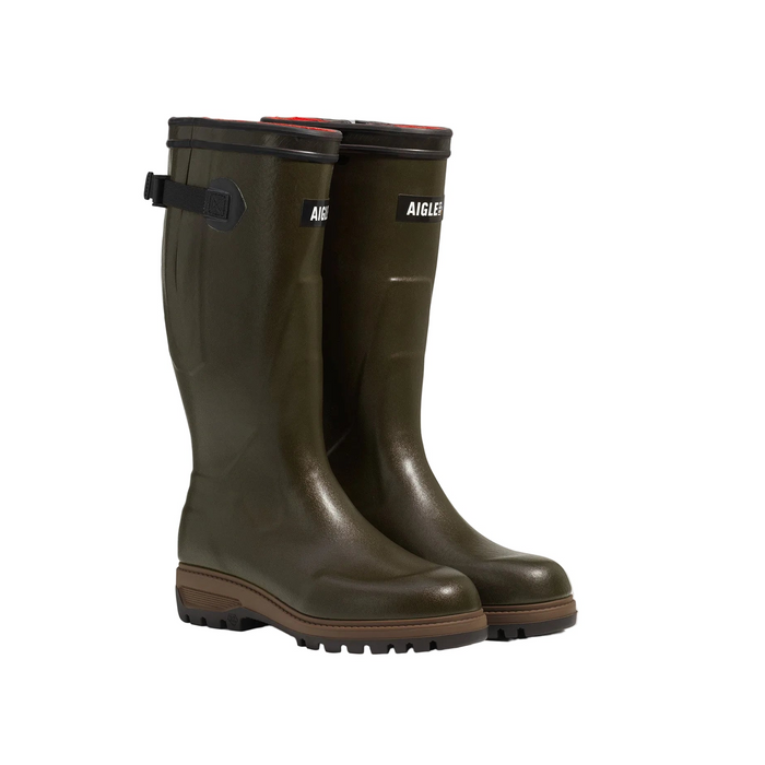 AIgle Parcours 3.0 Anti-Fatigue Boot Acti'Grip with Neomesh Lining - vert