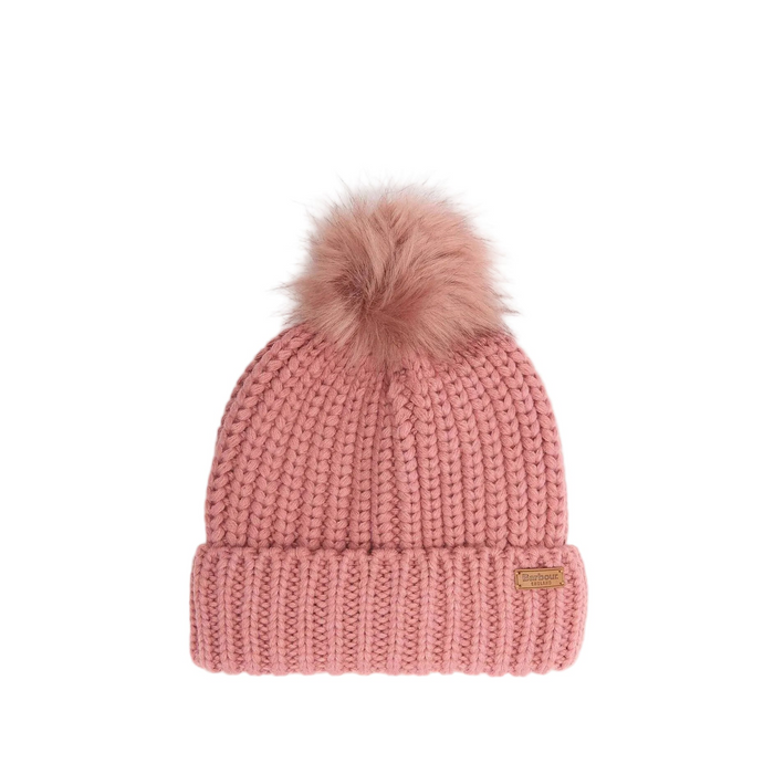Barbour Saltburn Beanie - Dusty Rose