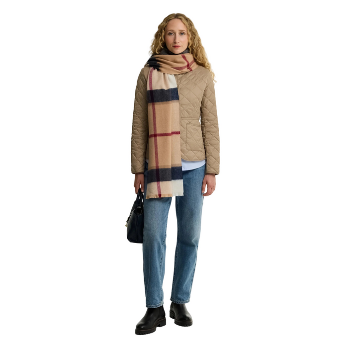 Barbour Rosefield Tartan Scarf - Hessian Tartan