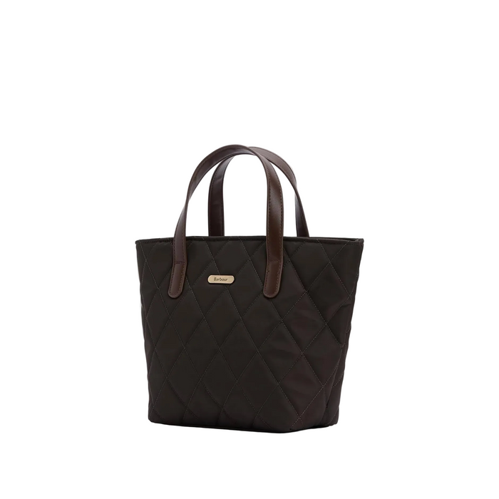 Barbour Mini Quilt Tote Bag  - Olive