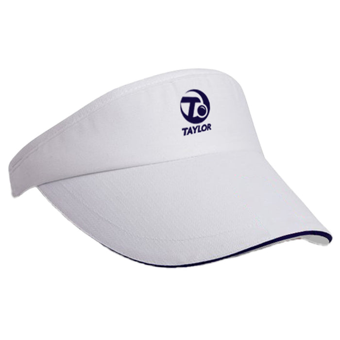 Taylor Bowls Visor White One Size