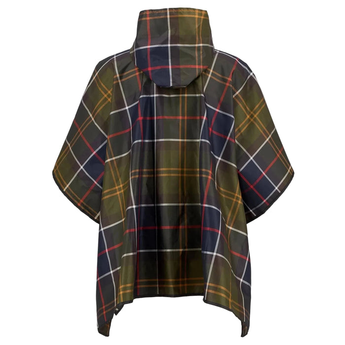 Barbour Tartan Showerproof Poncho - Classic Tartan