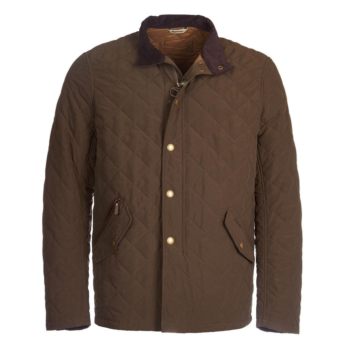 Barbour Shoveler Quilt - Dark Olive