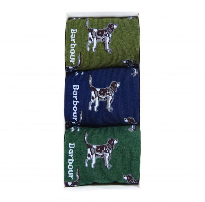 Barbour Pointer Socks Gift Box - Mixed
