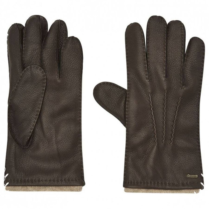 Dubarry Lisryan Leather Gloves Mahogany