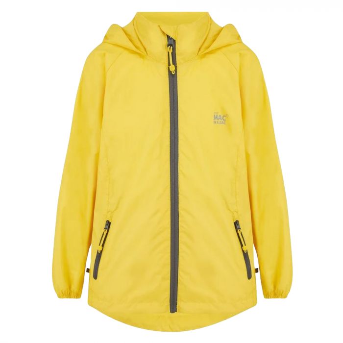 Mac in a Sac Origin 2 Adult Waterproof Jacket Yellow