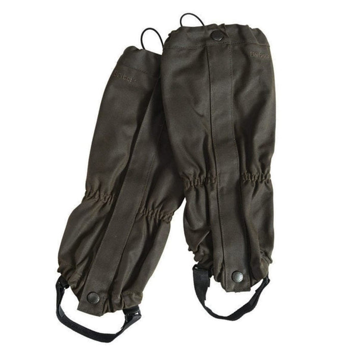 Barbour Waxed Cotton Gaiters - Olive