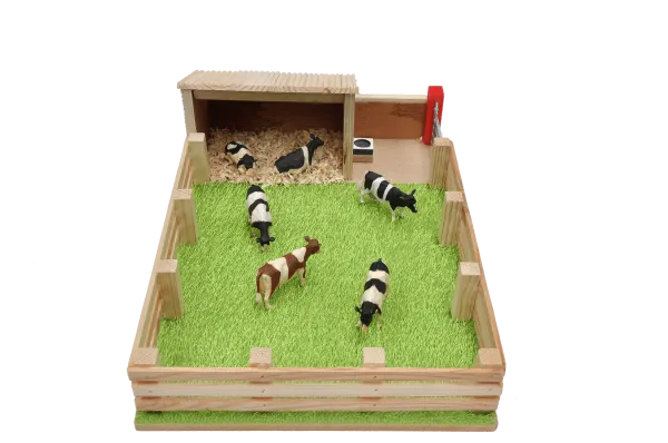 Millwood Crafts Calf House With Field FS23