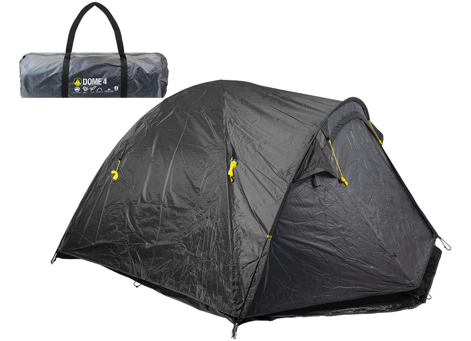 Summit 4 Person Dome Tent - Slate Grey