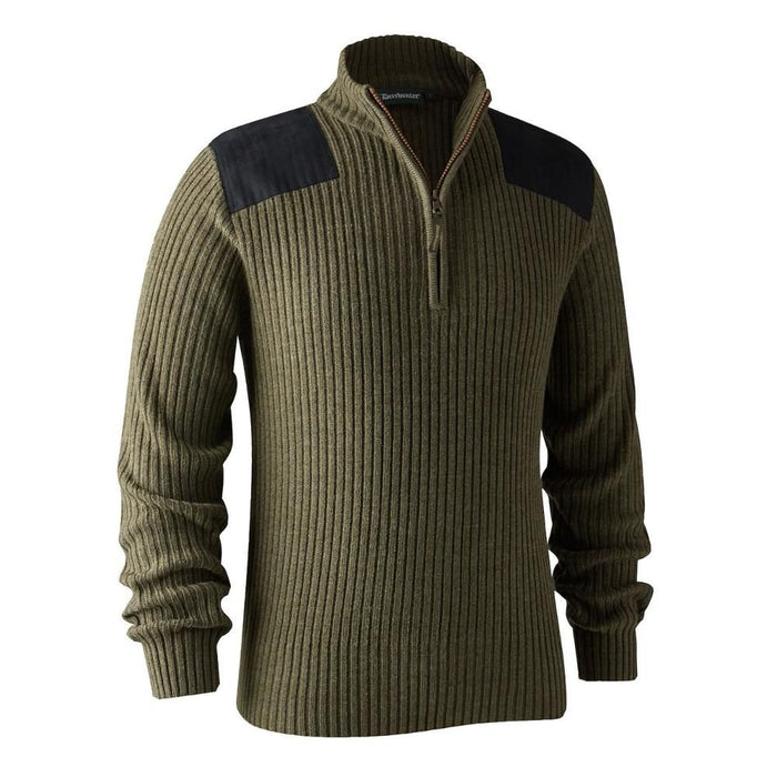Deerhunter Rogaland Knitted Sweater Half Zip    8726