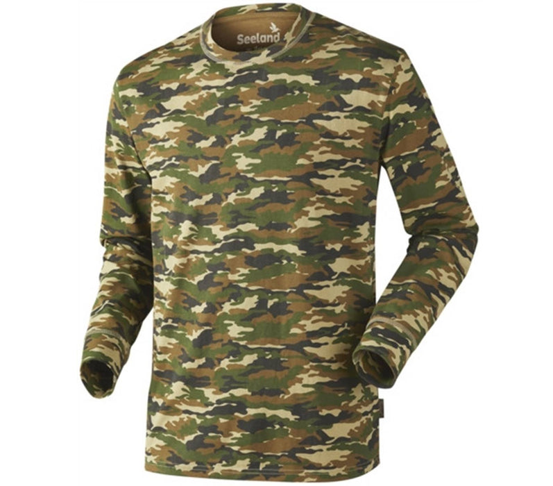 Seeland Kids Speckled L/S Camo T